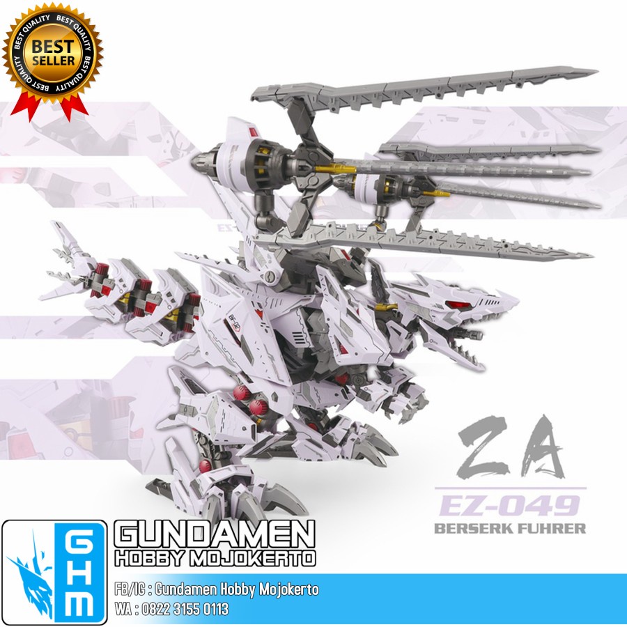Supernova ZA 1/72 Zoids Berserk Fuhrer