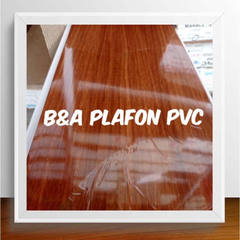Plafon PVC Motif Kayu Mewah WOOD 14 Nusahome Mewah Murah