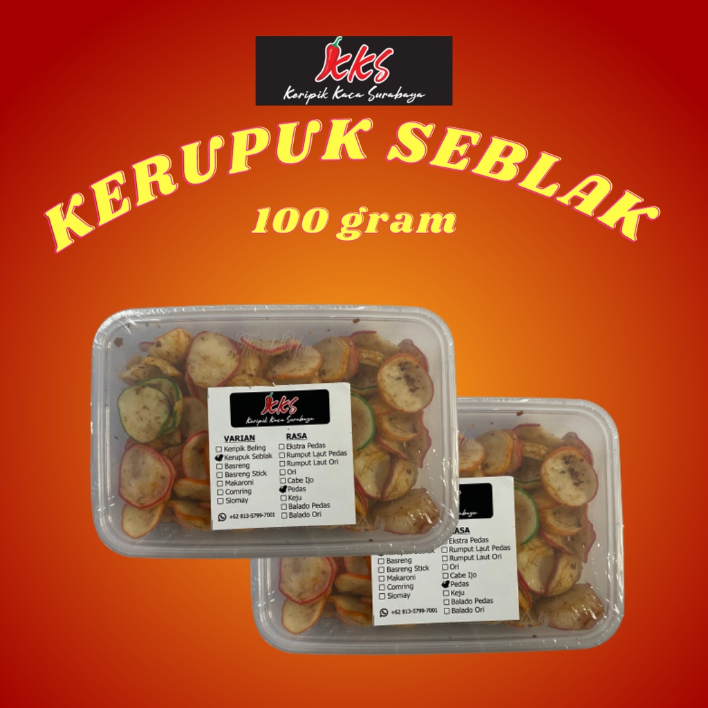 

Kerupuk seblak daun jeruk 100gram