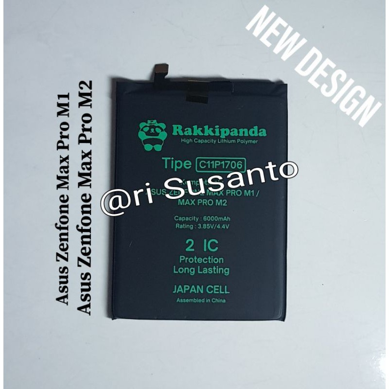 BATERAI RAKKIPANDA FOR ASUS ZENFONE MAX PRO M1 X00TD