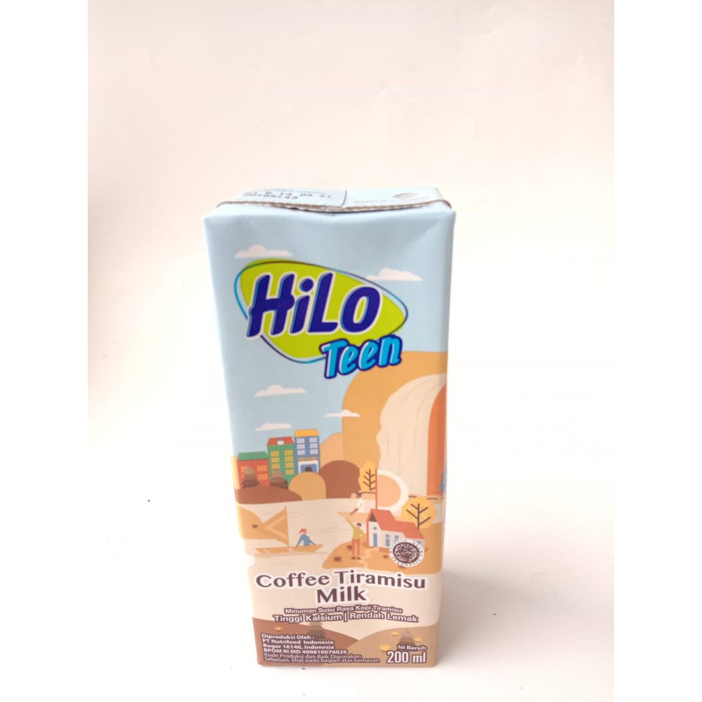 

HILO TEEN COFFE TIRAMISU MILK / SUSU TINGGI KALSIUM 200 ML