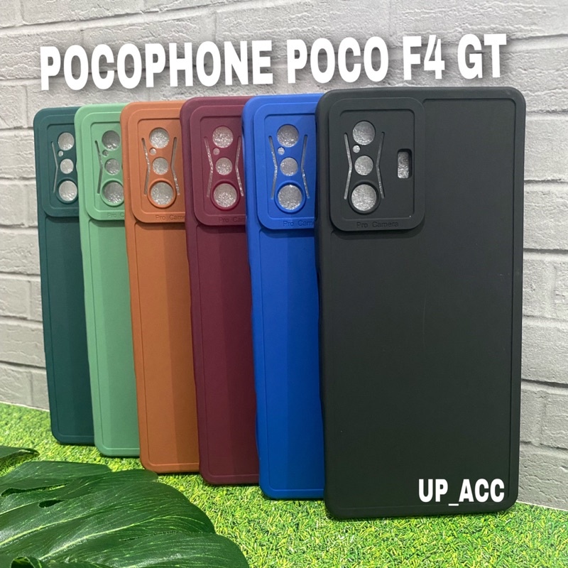 POCOPHONE POCO F4 5G / POCO F4 GT CASE PRO Camera Protect / Case Candy Makaron Tpu Lens Protector Kamera Soft Case / Casing hp