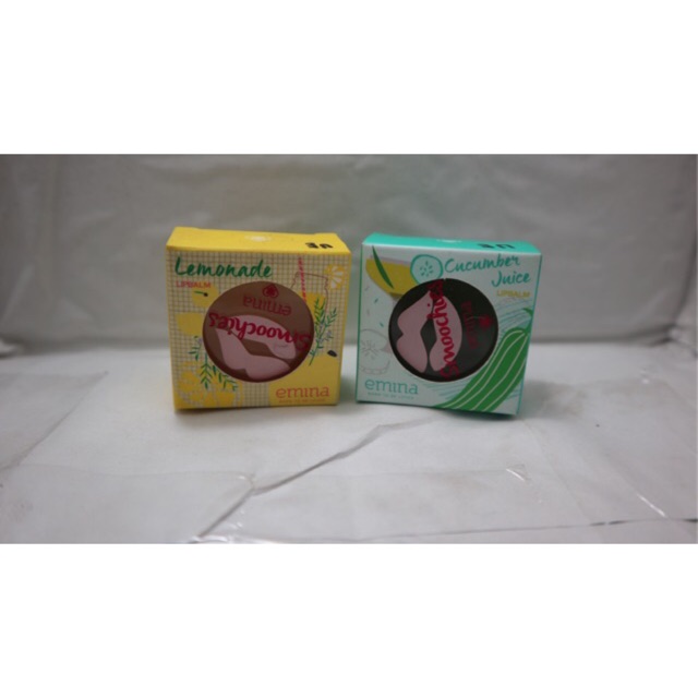 [ EMINA SMOOCHIES ] Emina lipbalm - lomande dan cucumber