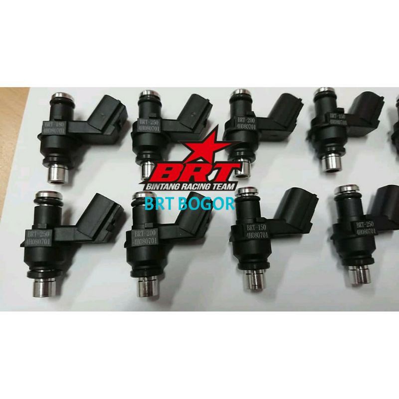 NJECTOR INJEKTOR BRT ALL HONDA SERIES 3 4 8 10 12 HOLE LUBANG VARIO CB CBR SONIC BEAT SCOOPY GENIO PCX ADV CRFINJECTOR  BRT ALL TYPE MATIC BEBEK SPORT BEAT SCOOPY BEAT STRET BEAT POP VARIO PCX ADV SPACY CBR MEGAPRO VERZA REVO REVO FIT SUPRA X125/INJEKTOR