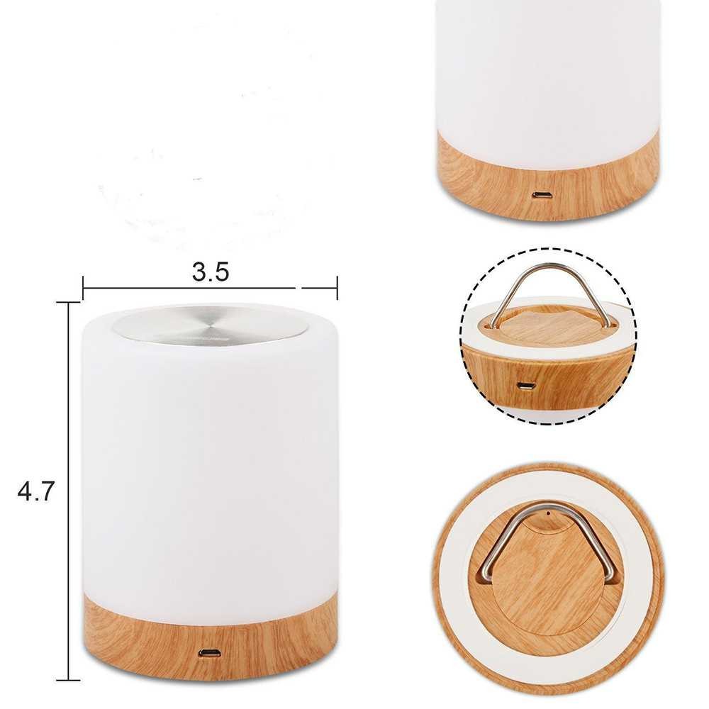 Bayar Ditempat Lampu Tidur Touch Bedside LED Creative Colorful Night Light 3W - LYQ