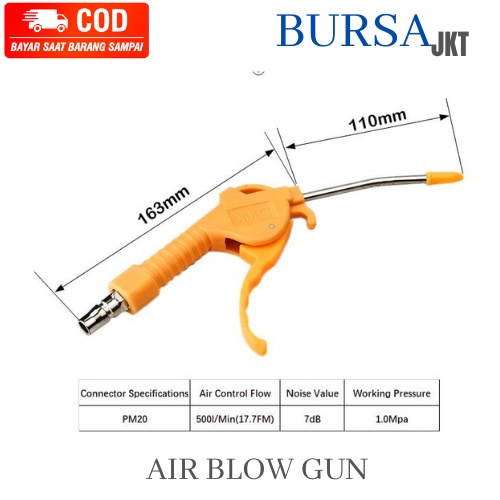 Air Blow Gun - Air Duster Semprot Angin Plastik