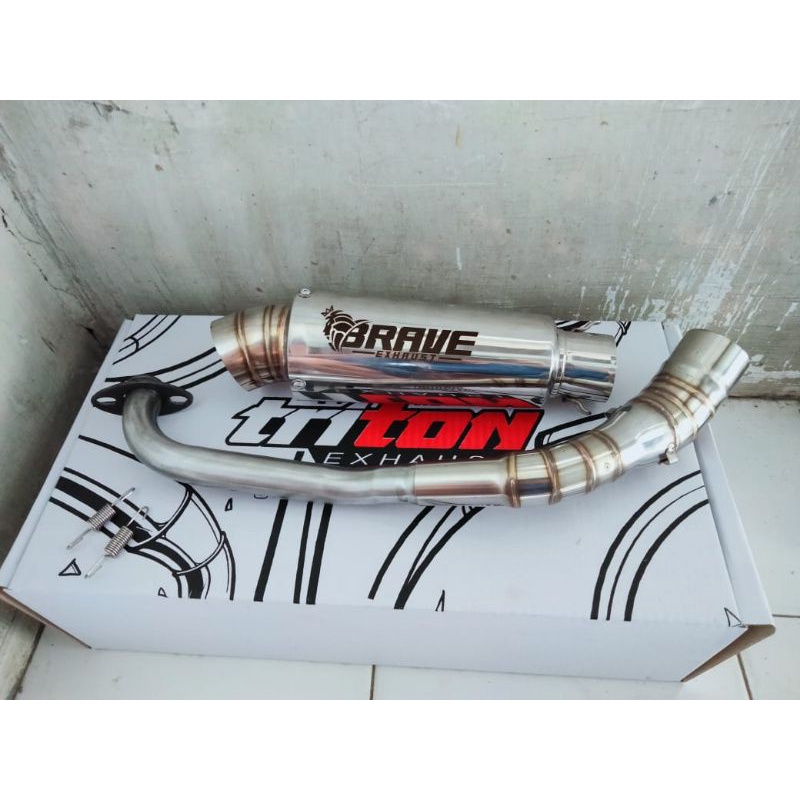 Knalpot Racing Mio , Nmax , Pcx , Beat , Vario , Scoppy , Sonic , Supra , SatriaFu , Cb , Cbr , Vixi