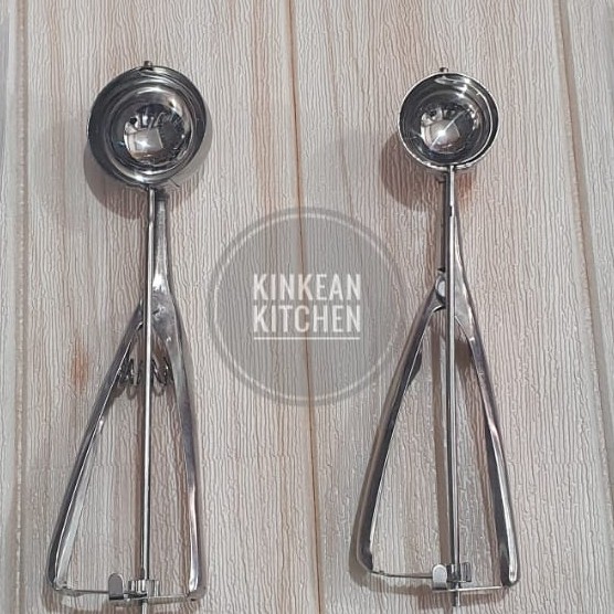 sendok scoop ice cream stainless steel