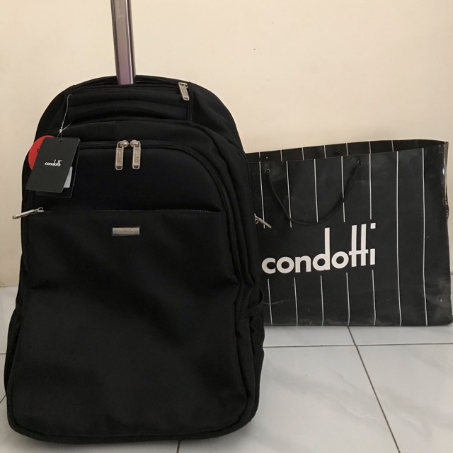 condotti backpack trolley