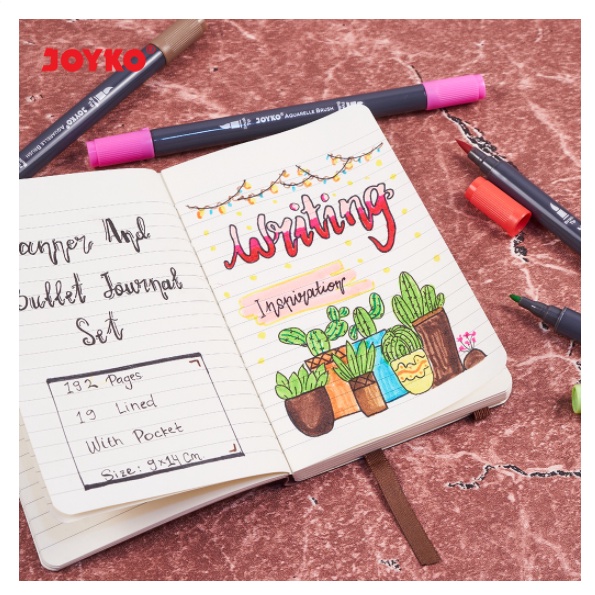 

Terlaris ✨ - Notebook GARIS Buku Tulis Catatan Diary Agenda Joyko Soft Cover NB-681 / NB681 HITAM black3.1.23