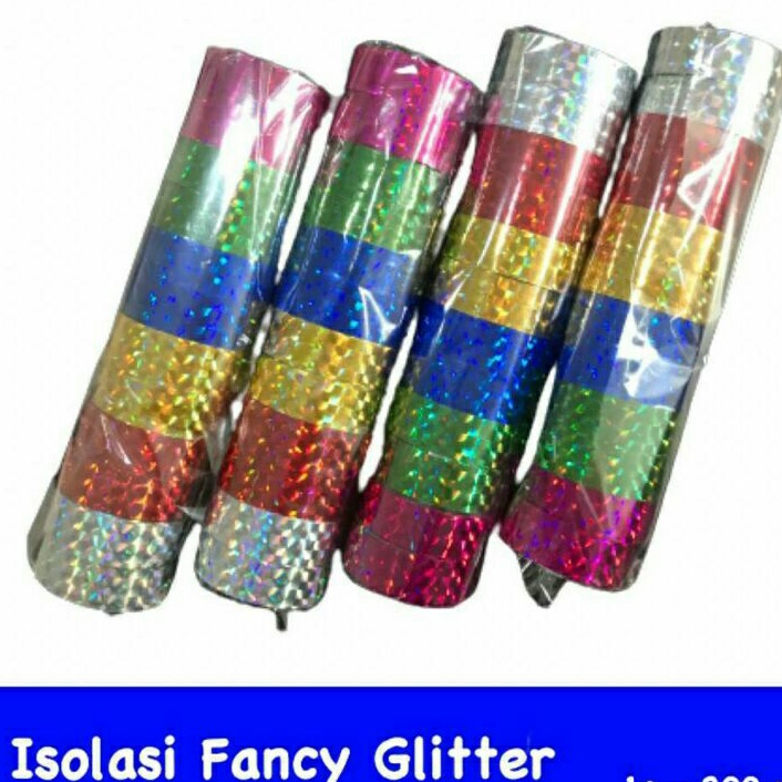 

ISOLASI GLITTER HOLOGRAM / WASHI TAPE ECERAN AESTHETIC by KAESHOP