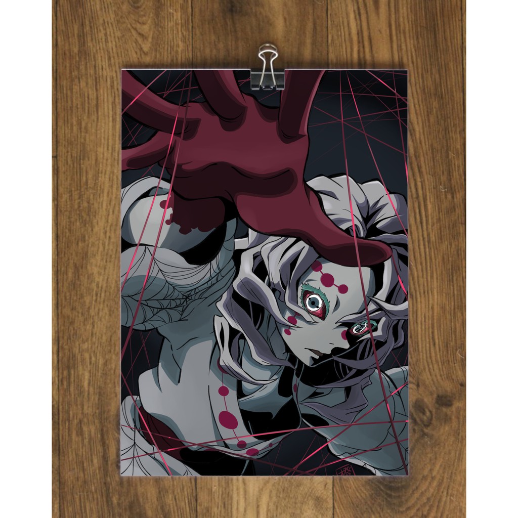 BELI Poster Anime <b>Kimetsu</b> <b>No</b> <b>Yaiba</b> (Demon Slayer) Rui - HARGA MURAH dari ID...