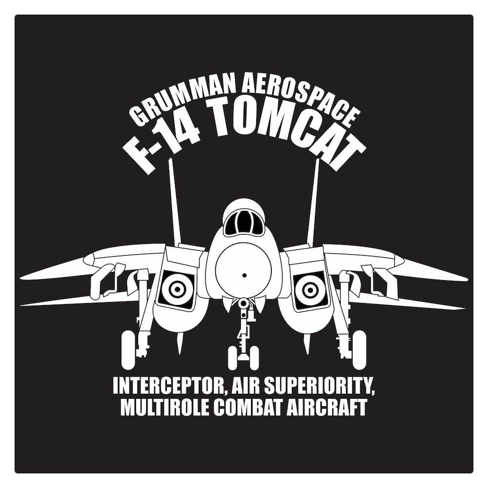 Grumman F-14 Tomcat Cutting Sticker