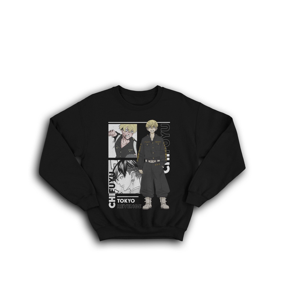 SWEATER JAKET CREWNECK ANIME TOKYO REVENGE CHIFUYU