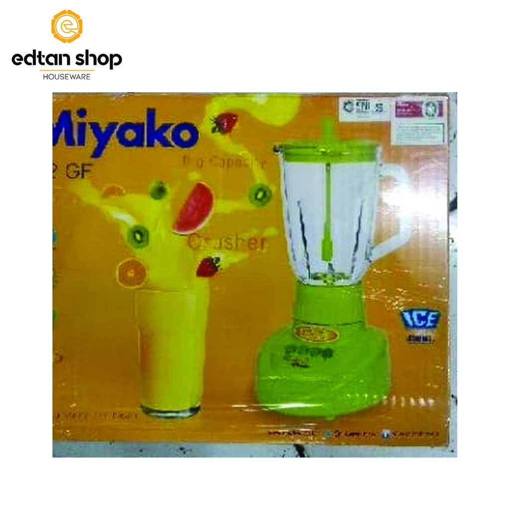 Blender Miyako 2in1 BL-151GF kaca Blender kaca Miyako Kapasitas 1,5Liter 2in1