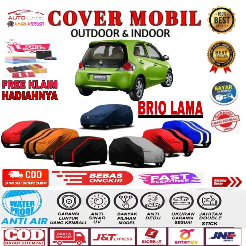 BODY COVER MOBIL/SELIMUT MOBIL, TOYOTA YARIS LAMA, JAZZ LAMA, SARUNG MOBIL WATERPROOF