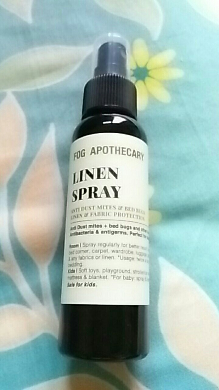 Fog Apothecary Linen Spray |anti-tungau & Kutu Debu