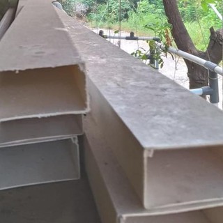 Gully talang kotak hidroponik aquaponik dg tutup atas Gully talang kotak hidroponik aquaponik dg tutup atas