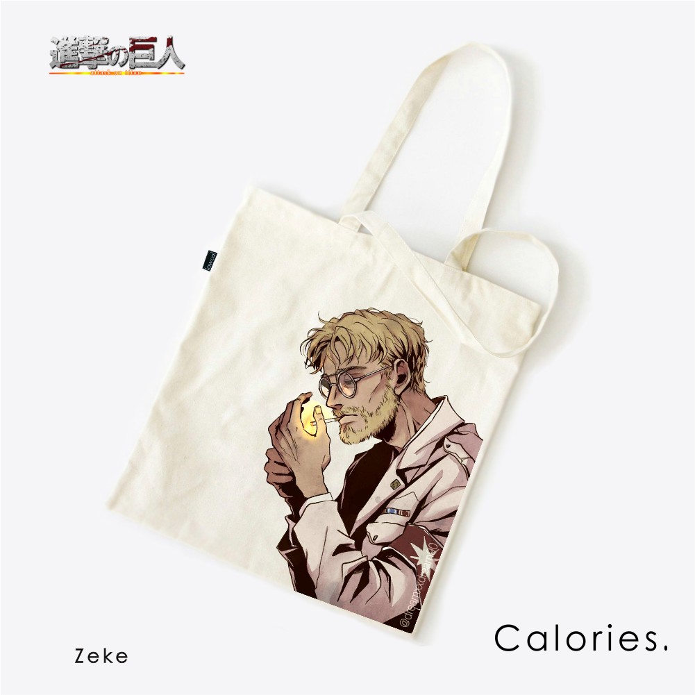 Totebag Attack on titan Eren Zeke Anime Sasha  #TOAT