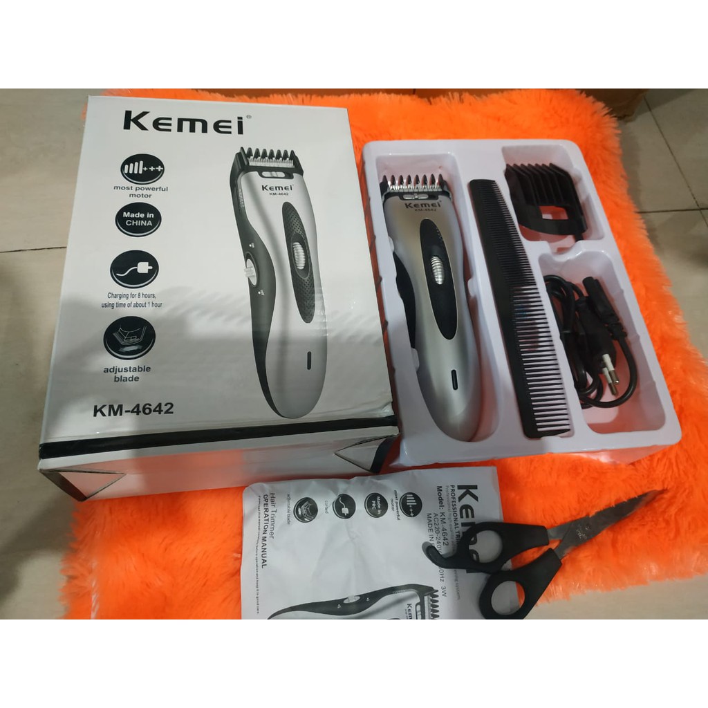 KEMEI KM 4642  ALAT CUKUR HAIR CLIPPER