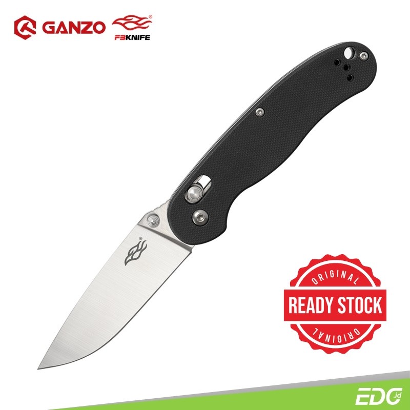 Ganzo Firebird FBKNIFE FB727S-BK 440C Steel G10 Black Survival Tools