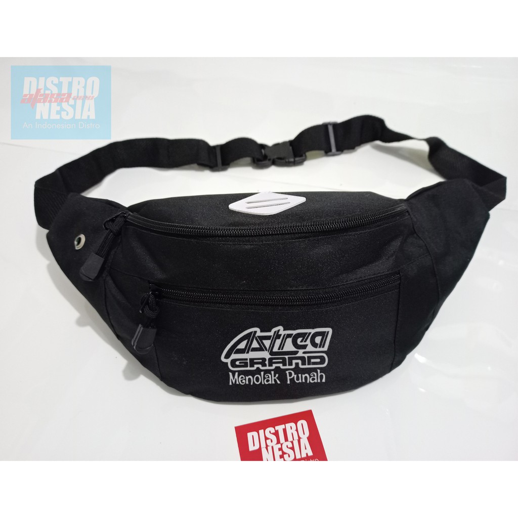Tas astrea grand waistbag menolak punah tas selempang honda waist bag motor