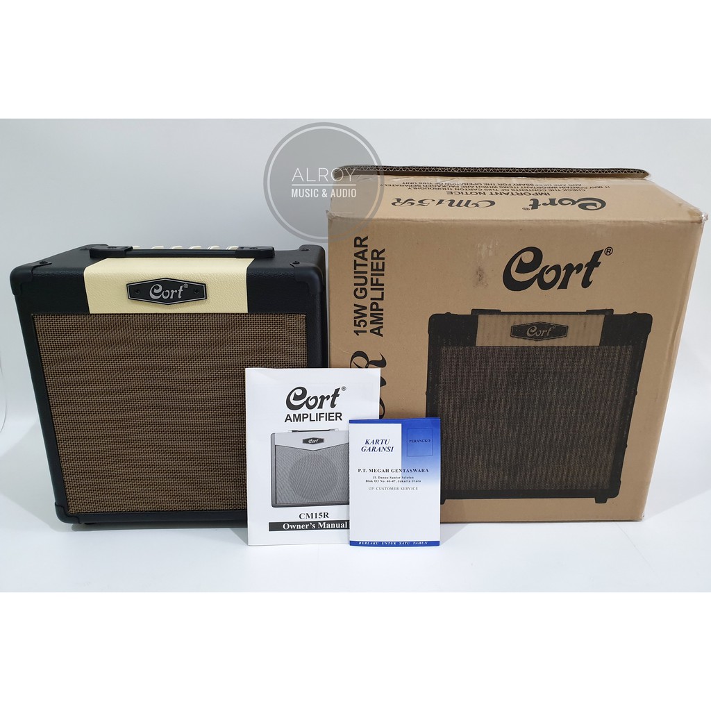 Ampli Gitar Cort CM15R BK (Black)