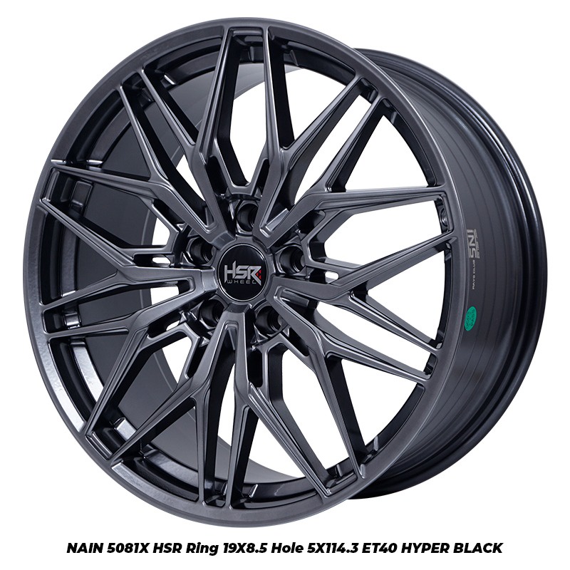 Pelk Racing Celong Hsr model Akar NAIN 5081X HSR R19X85 H5X114,3 ET40 HB mobil Mazdacx5 Hrv Crv Camr