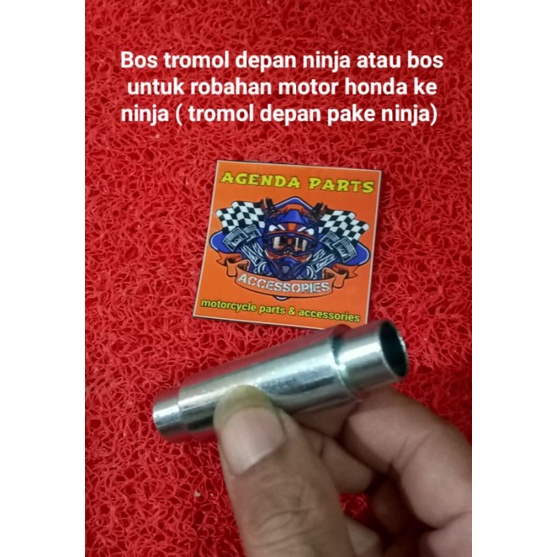 Bos tromol depan ninja atau bos untuk robahan motor honda ke ninja ( tromol depan pake ninja)