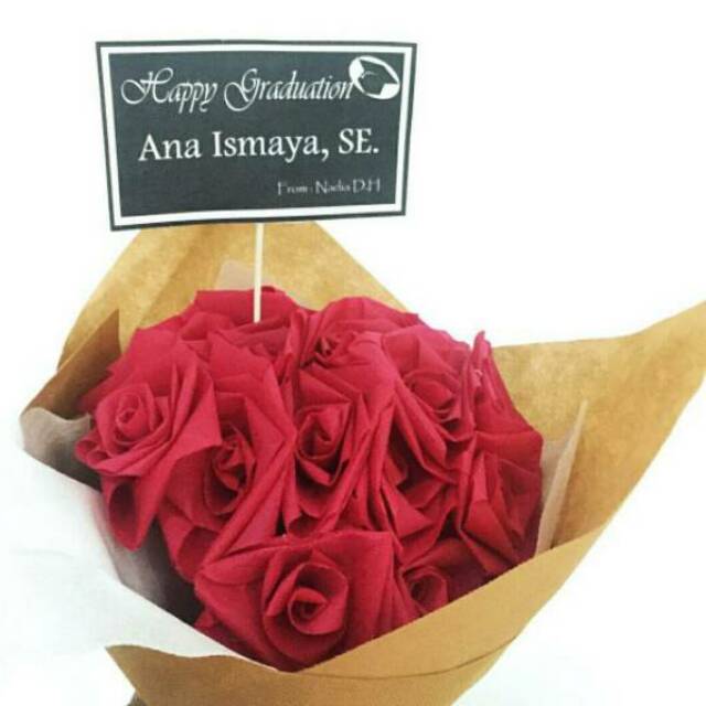 

Bouquet Gift Graduation ~ Kado Wisuda