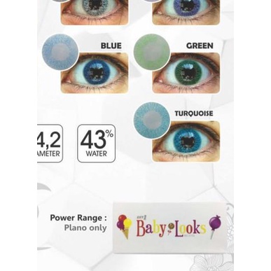 ♚ Softlens Baby Looks / Soflens - SkyBlue NORMAL ♫
