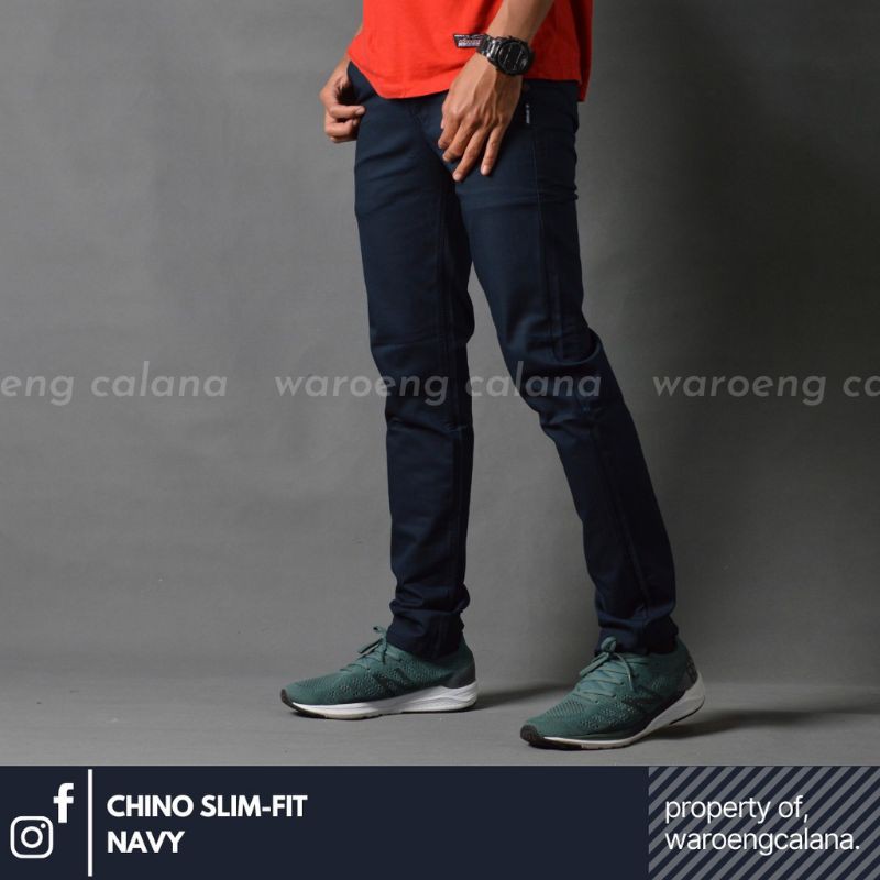 Celana panjang chino selimfit Original IN-ONE ukuran 27.28.29.30.31.32.33.34.