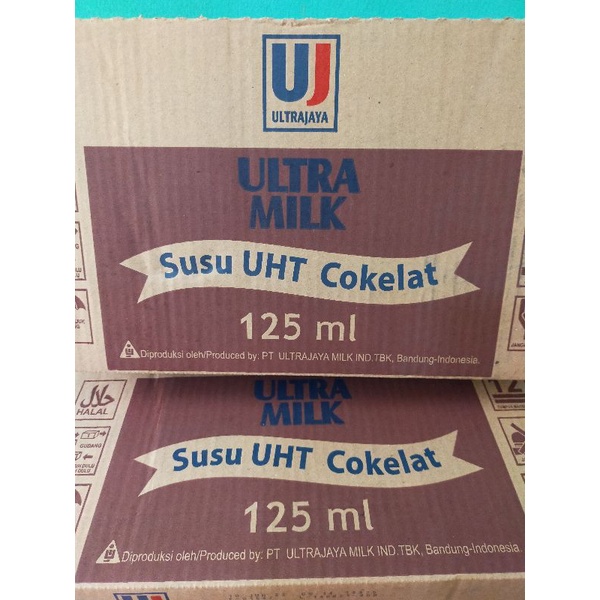 Susu Ultra UHT 125ml(1dus @40pcs)