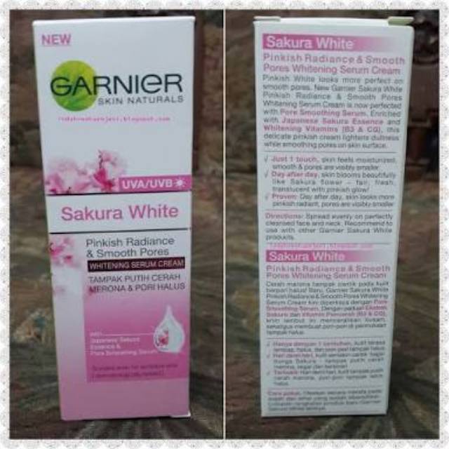 Garnier Sakura White Day Cream UV