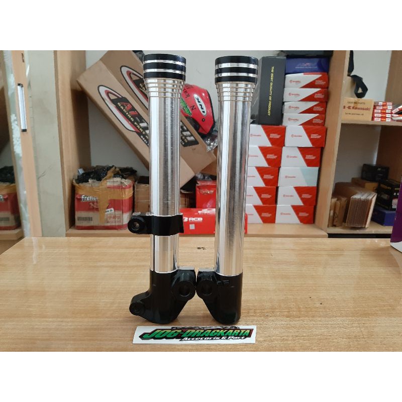 TABUNG BOTOM SHOCK SOK DEPAN HONDA BEAT KARBU INJEKSI BUBUT HALUS KINCLONG BAHAN ORIGINAL HONDA COPO