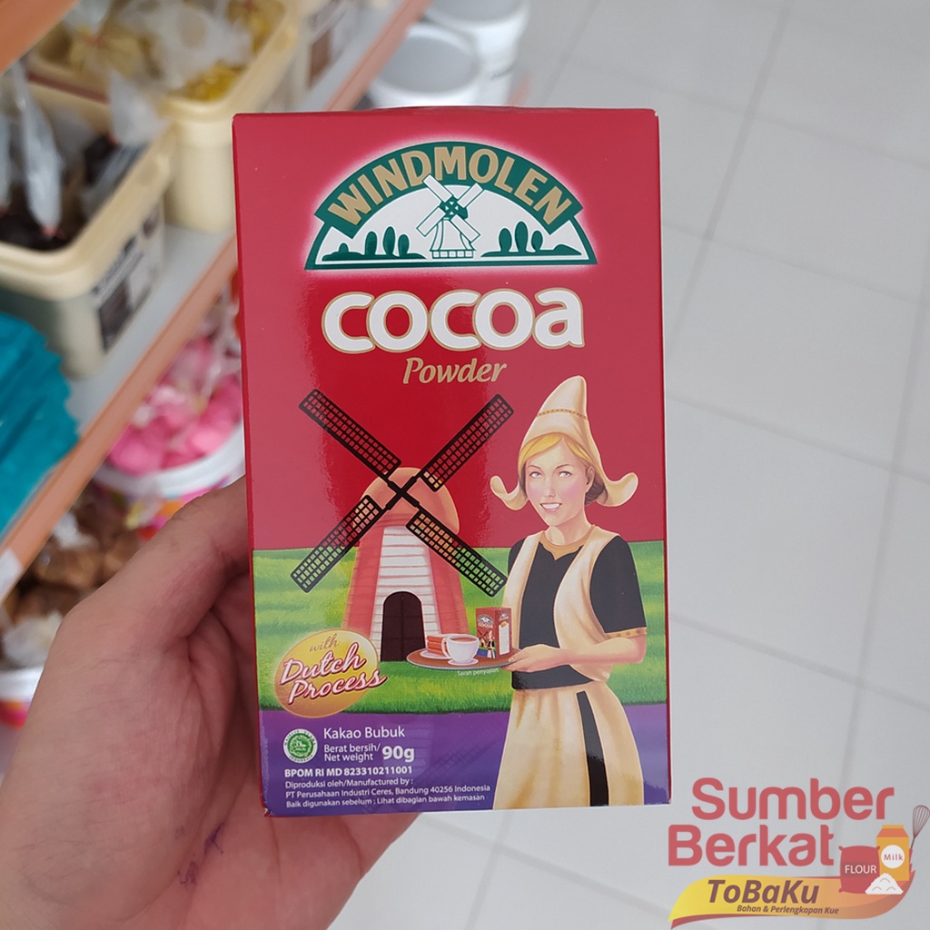 

Cokelat Bubuk Windmolen Coklat Bubuk Cocoa Powder 90 gr