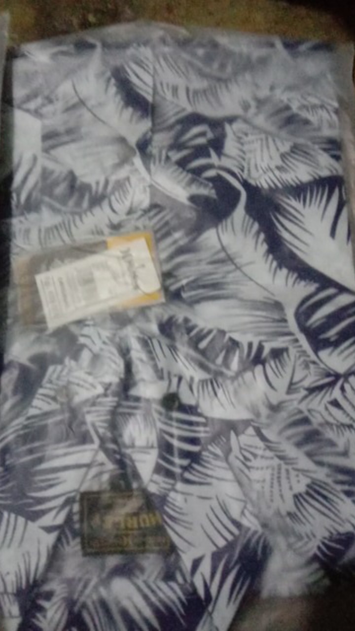 Kemeja Pria Lengan Pendek Motif Surfing Batik Bunga Kekinian Kemeja Kerja Kantoran Kasual Termurah