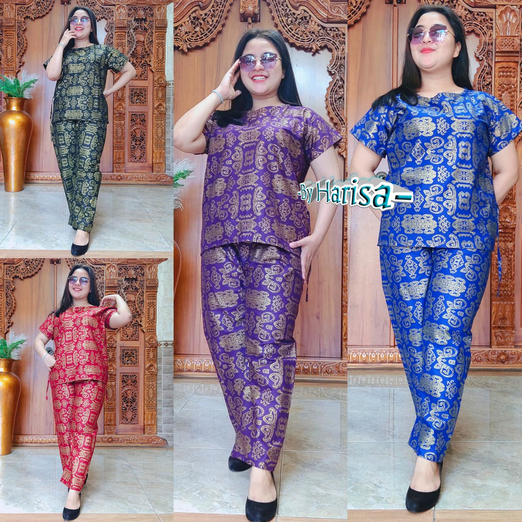 Babydoll Jumbo Dinar Panjang XXL Katun Premium 02