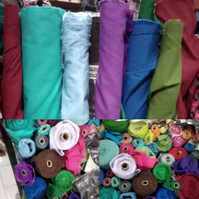 Bahan Kain Katun Oxford Super Tebal Shopee Indonesia