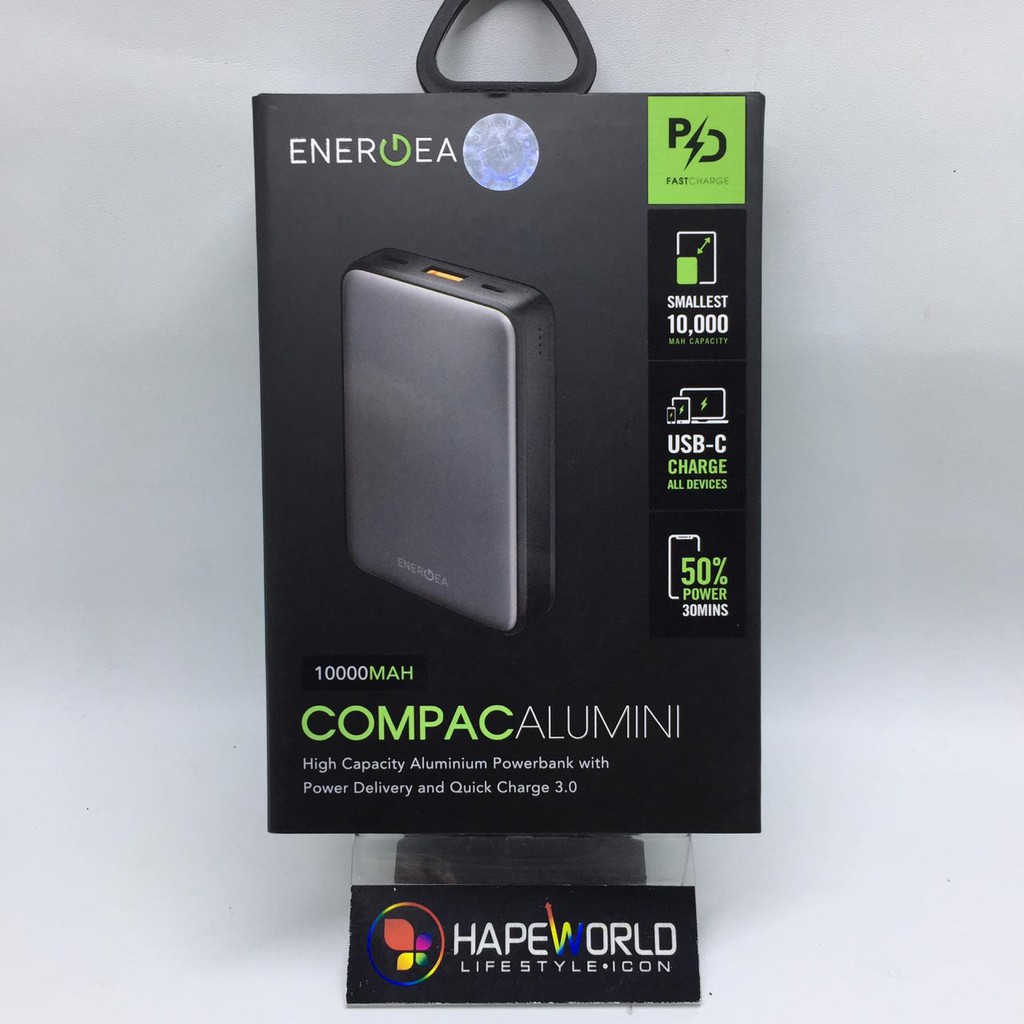 ENERGEA COMPAC ALUMINI POWERBANK 10000MAH