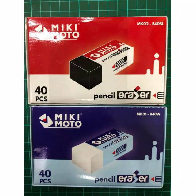 

Penghapus pensil isi 40 pcs@ 10 500