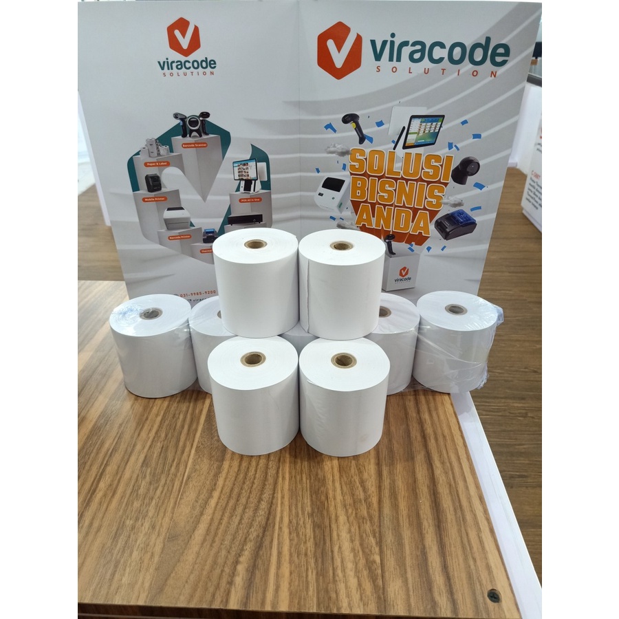 

KERTAS STRUK KASIR 80 X 80 MM UNTUK PRINTER THERMAL 80MM SEGALA MERK