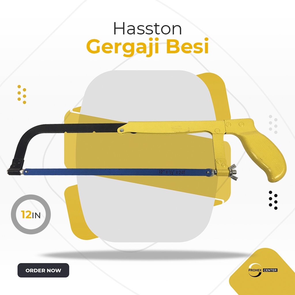 Stang Gergaji Besi merk HASSTON PROHEX (GERMANY)