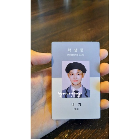 ID CARD NIKI SG ENHYPEN 2021