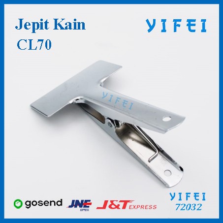 Penjepit Kain/ Pencapit kain murah berkualitas/Jepit Kain CL70 YIFEI-72032/Penjepit Kain