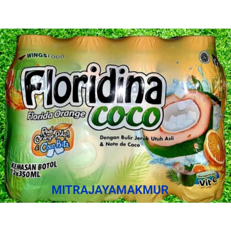 

Floridina coco kelapa 350ml isi 12pc