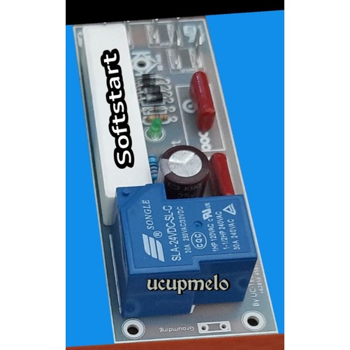 SOFTSTART ANTI TRIP JEGLEK UNTUK POWER AMPLIFIER / ALAT ELEKTRONIK