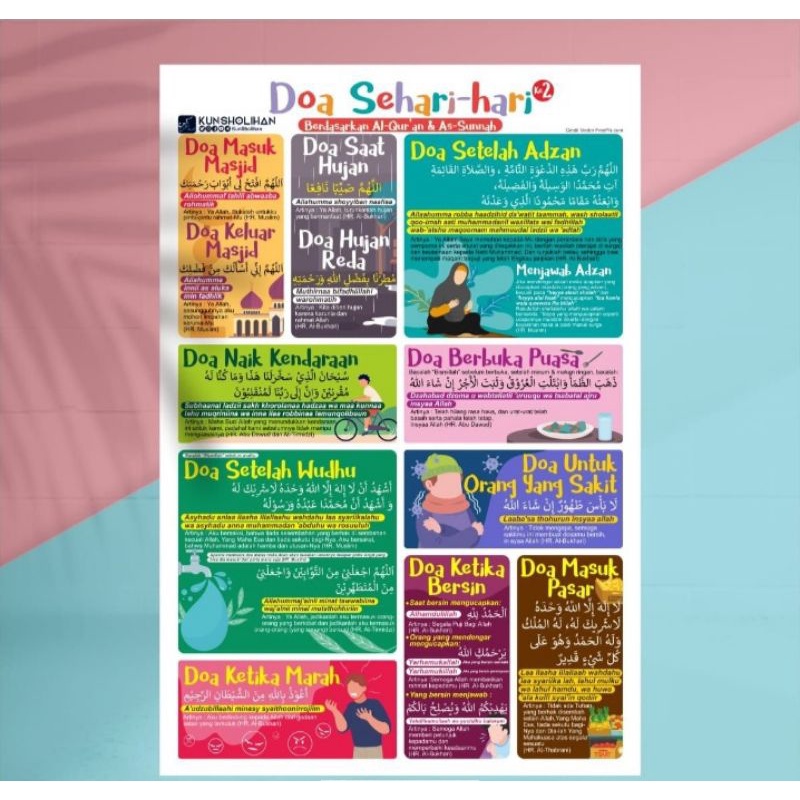 

Poster Doa Sehari-Hari Berdasarkan Al-Qur’an Dan As-Sunnah Edisi 2