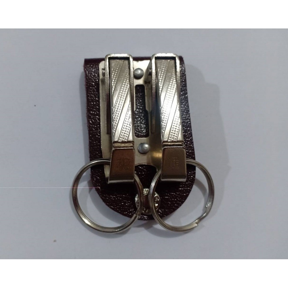 Key holder gantungan kunci di sabuk ikat pinggang pria untuk kunci mobil motor rumah kado hadiah