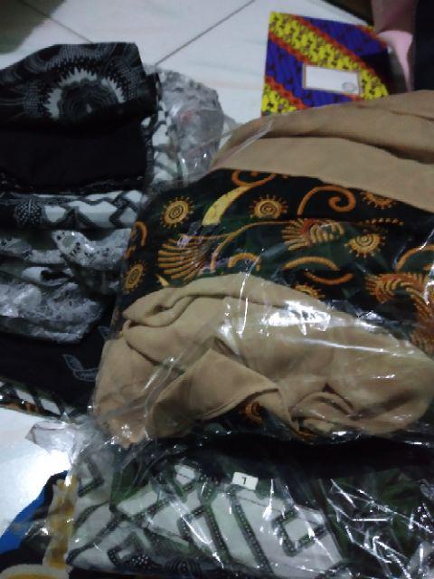 Maura Couple - Sania Ruffle Batik Couple Ori Ndoro Jowi Garansi Termurah Shopee - Batik Modern Solo